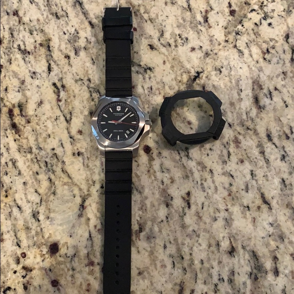 Victorinox black I.N.O.X. Watch